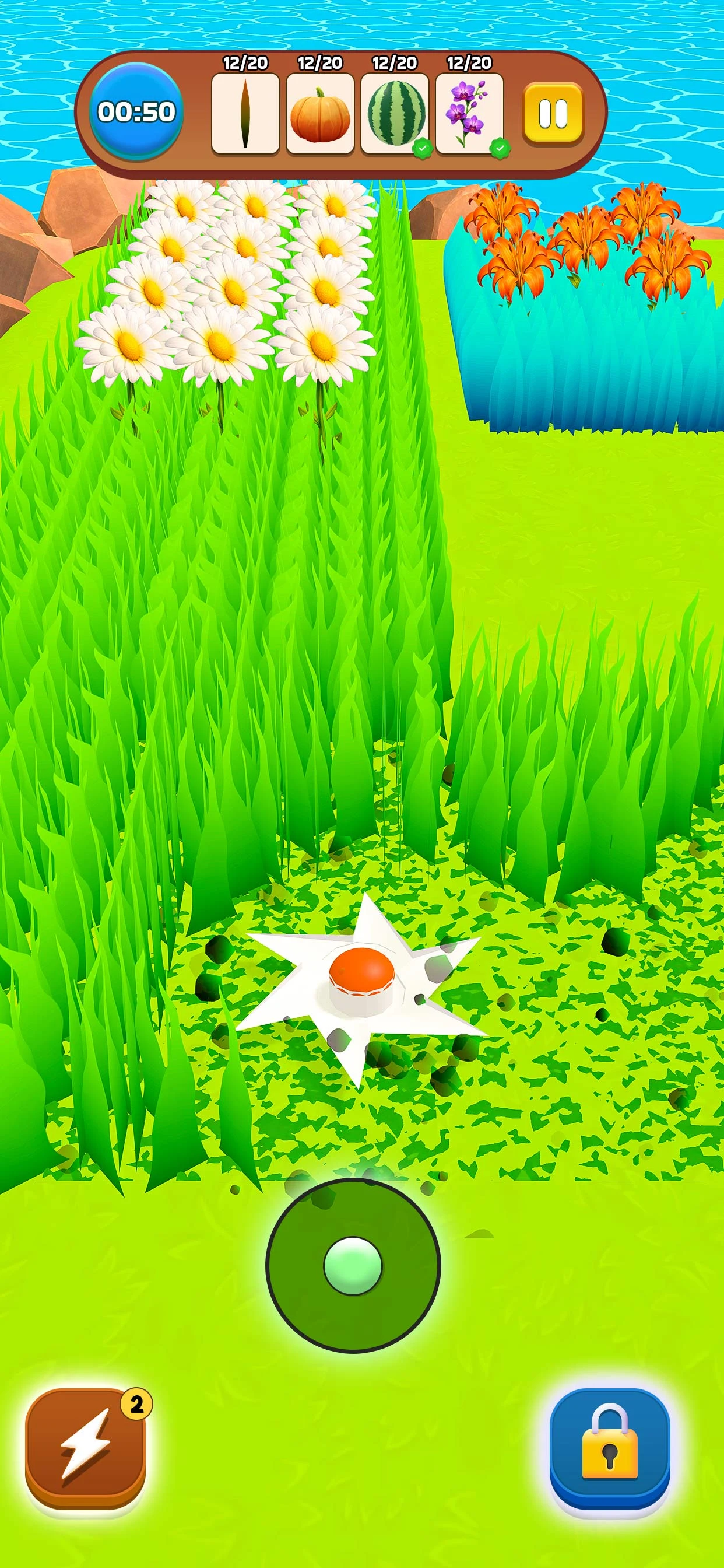 Grass Cutting: Mower ASMR Lawn screenshot